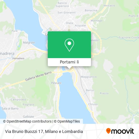 Mappa Via Bruno Buozzi 17