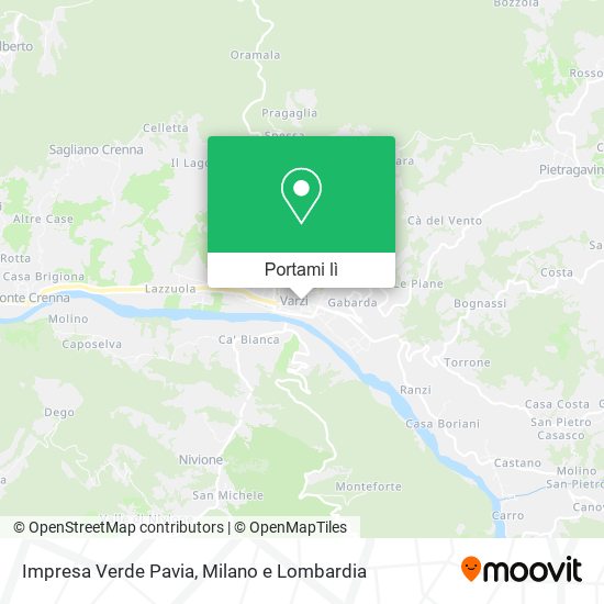 Mappa Impresa Verde Pavia