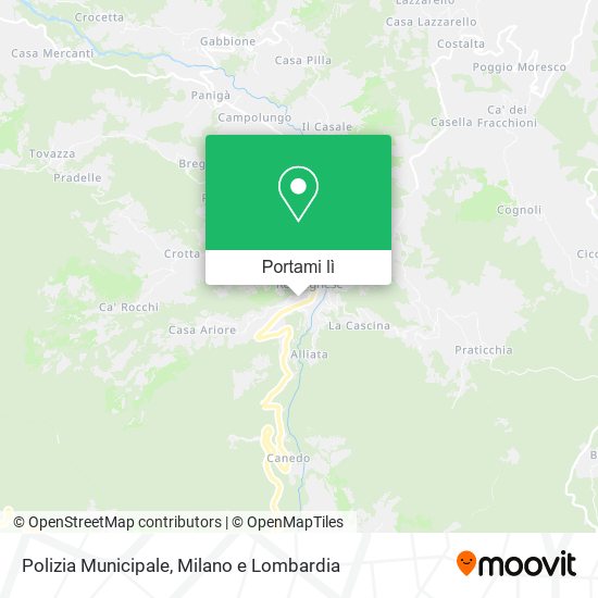 Mappa Polizia Municipale