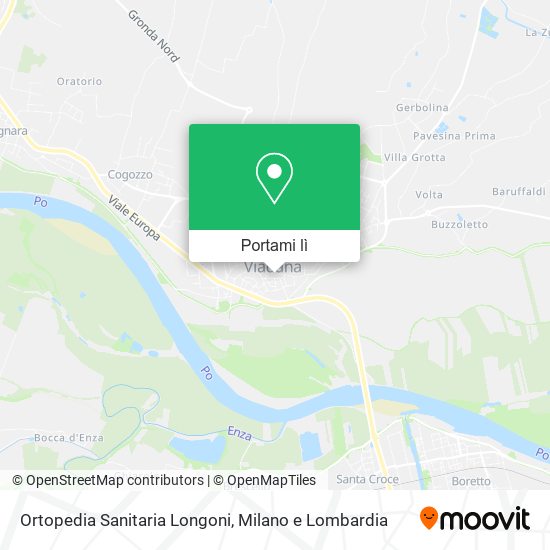 Mappa Ortopedia Sanitaria Longoni