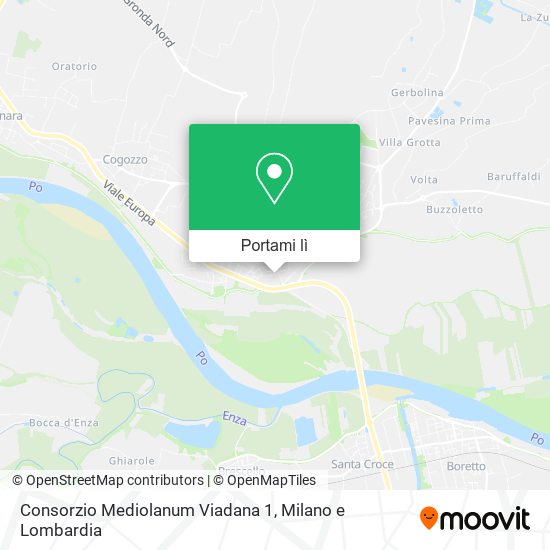 Mappa Consorzio Mediolanum Viadana 1