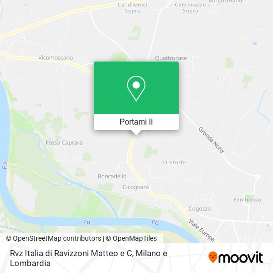 Mappa Rvz Italia di Ravizzoni Matteo e C