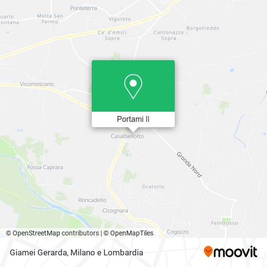 Mappa Giamei Gerarda