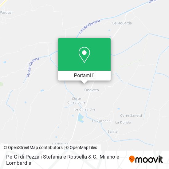 Mappa Pe-Gi di Pezzali Stefania e Rossella & C.
