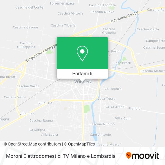 Mappa Moroni Elettrodomestici TV