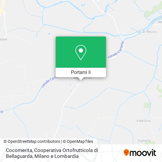 Mappa Cocomerita, Cooperativa Ortofrutticola di Bellaguarda