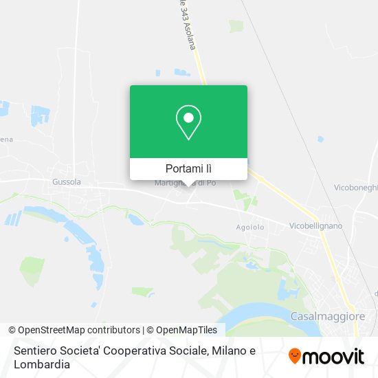 Mappa Sentiero Societa' Cooperativa Sociale