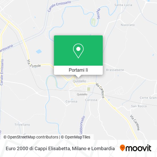 Mappa Euro 2000 di Cappi Elisabetta