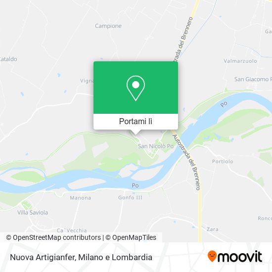 Mappa Nuova Artigianfer