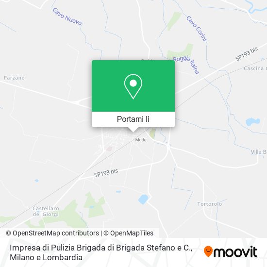 Mappa Impresa di Pulizia Brigada di Brigada Stefano e C.