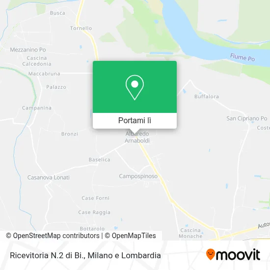 Mappa Ricevitoria N.2 di Bi.