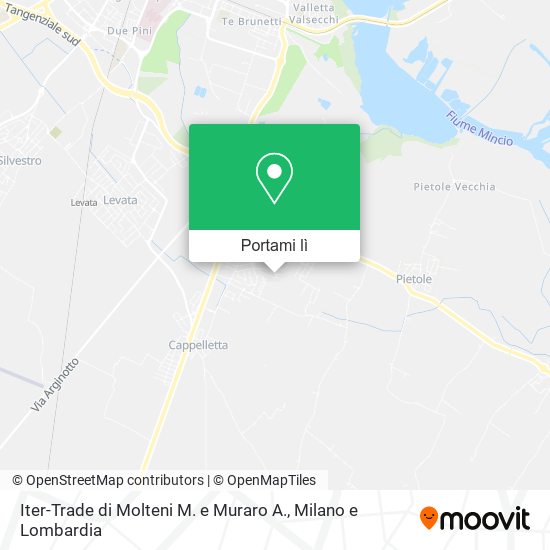 Mappa Iter-Trade di Molteni M. e Muraro A.