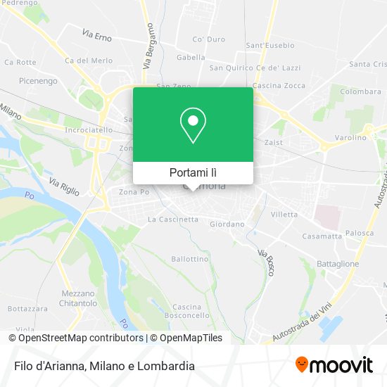 Mappa Filo d'Arianna