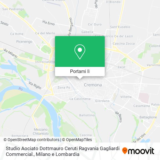 Mappa Studio Aociato Dottmauro Ceruti Ragvania Gagliardi Commercial.