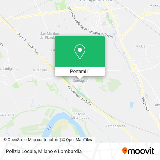 Mappa Polizia Locale