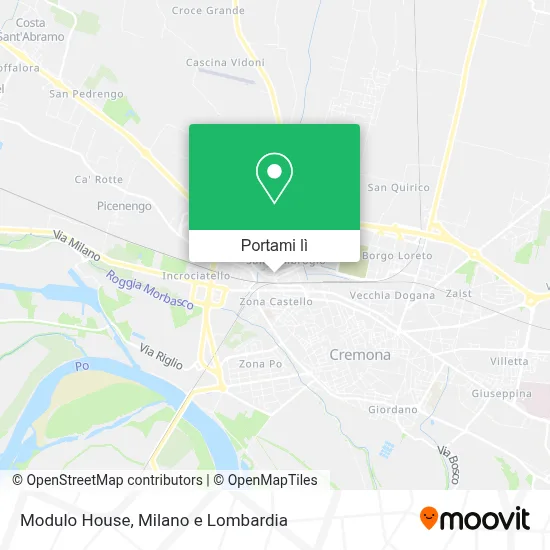 Mappa Modulo House
