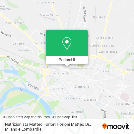 Mappa Nutrizionista Matteo Forloni Forloni Matteo Dr.
