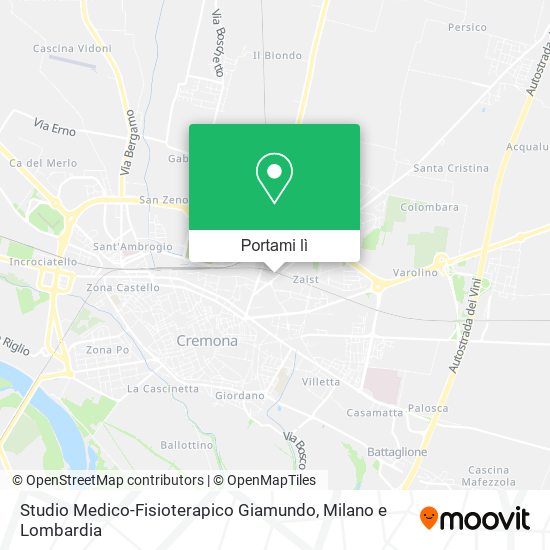 Mappa Studio Medico-Fisioterapico Giamundo