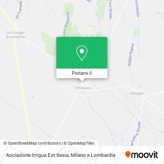 Mappa Aociazione Irrigua Est Sesia