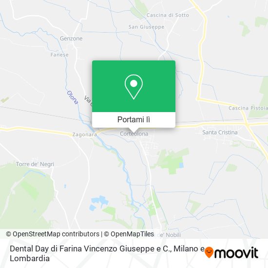 Mappa Dental Day di Farina Vincenzo Giuseppe e C.