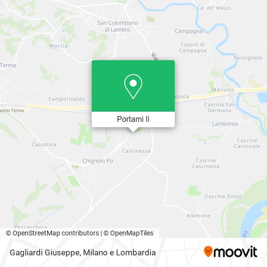 Mappa Gagliardi Giuseppe