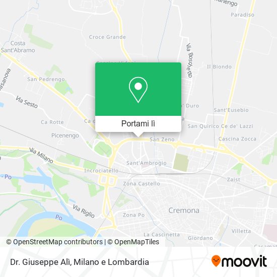 Mappa Dr. Giuseppe Alì