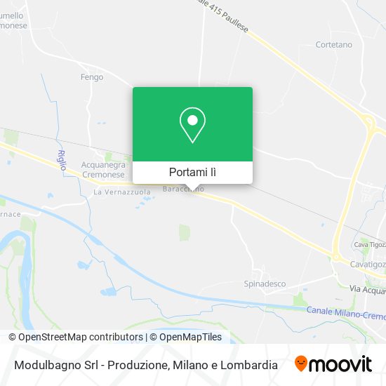 Mappa Modulbagno Srl - Produzione