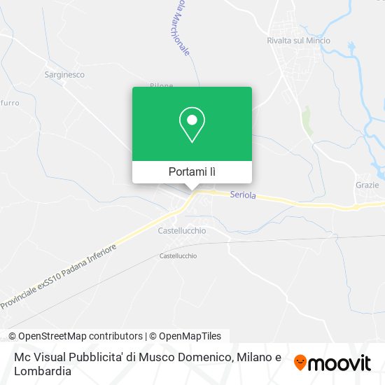 Mappa Mc Visual Pubblicita' di Musco Domenico