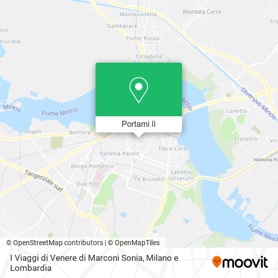 Mappa I Viaggi di Venere di Marconi Sonia