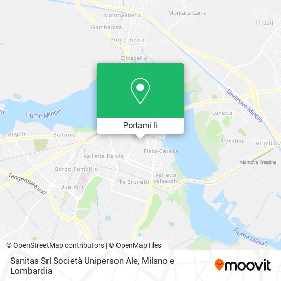 Mappa Sanitas Srl Società Uniperson Ale