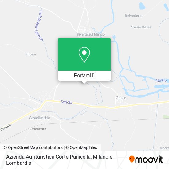 Mappa Azienda Agrituristica Corte Panicella