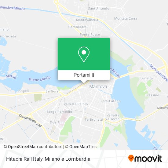 Mappa Hitachi Rail Italy
