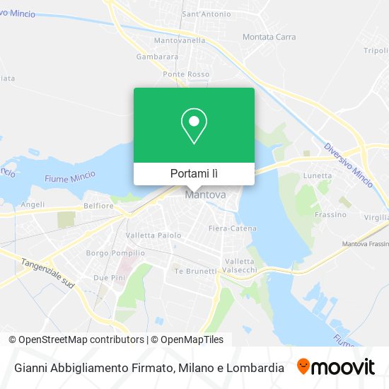 Mappa Gianni Abbigliamento Firmato