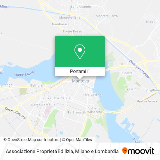 Mappa Associazione Proprieta'Edilizia