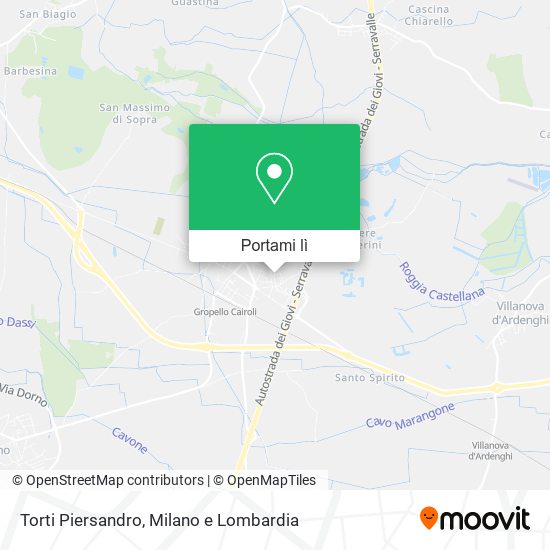 Mappa Torti Piersandro