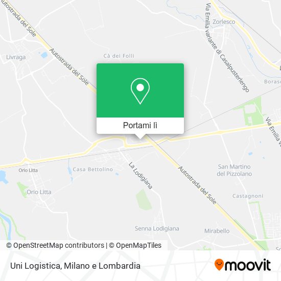 Mappa Uni Logistica