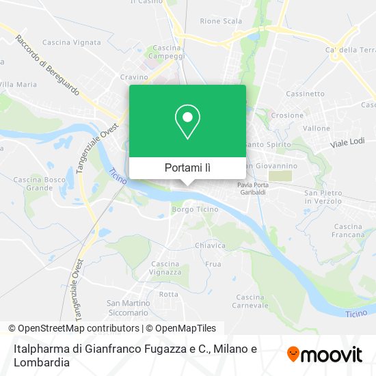Mappa Italpharma di Gianfranco Fugazza e C.