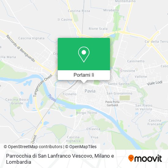 Mappa Parrocchia di San Lanfranco Vescovo