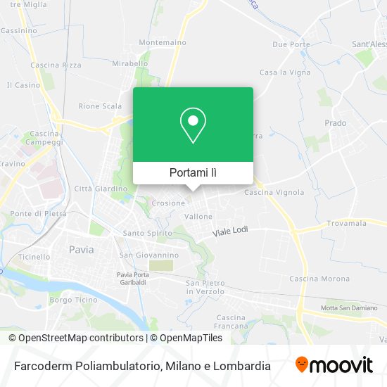 Mappa Farcoderm Poliambulatorio