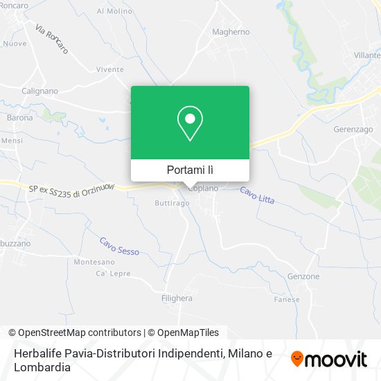 Mappa Herbalife Pavia-Distributori Indipendenti