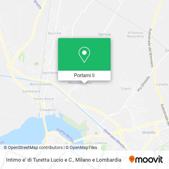 Mappa Intimo e' di Turetta Lucio e C.