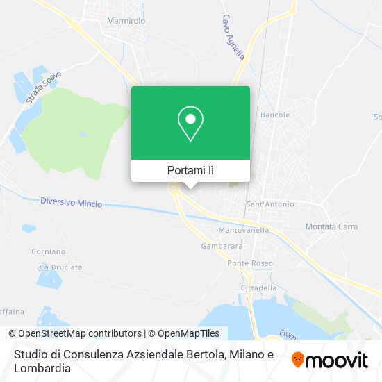 Mappa Studio di Consulenza Azsiendale Bertola
