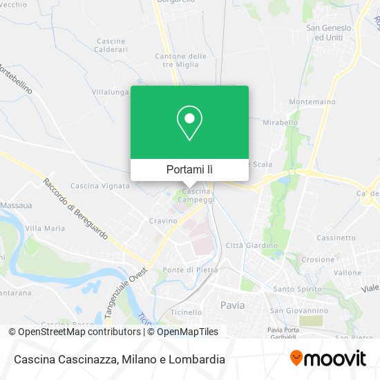 Mappa Cascina Cascinazza
