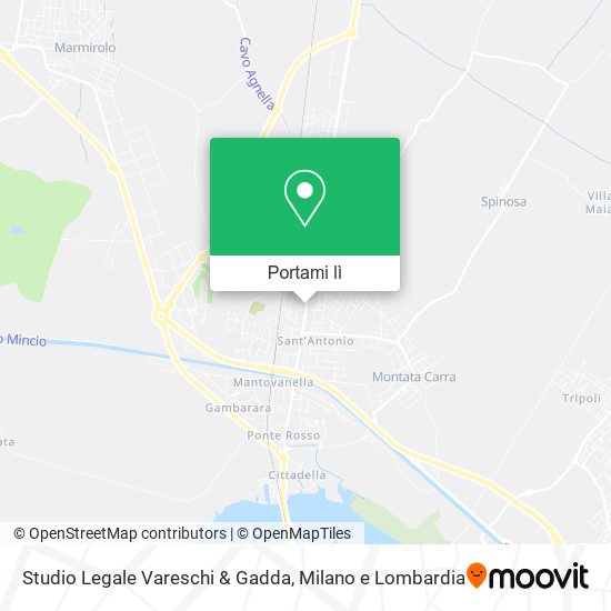 Mappa Studio Legale Vareschi & Gadda