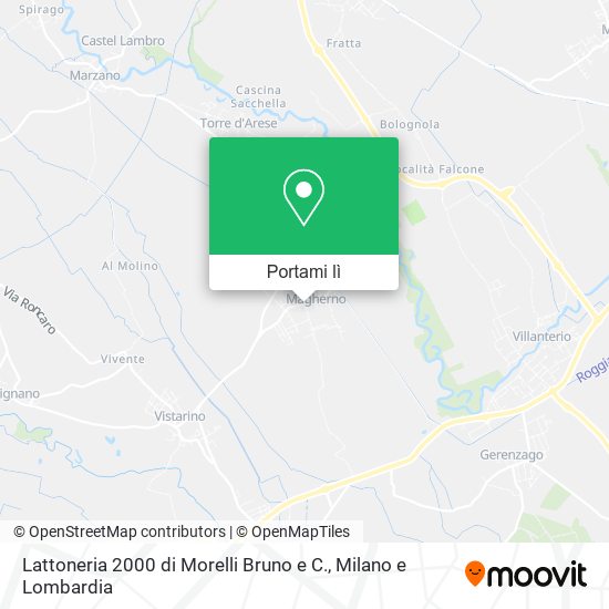 Mappa Lattoneria 2000 di Morelli Bruno e C.