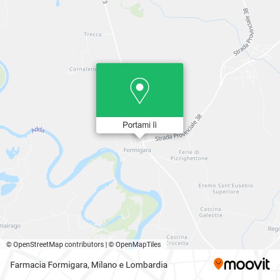 Mappa Farmacia Formigara