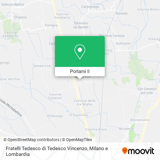 Mappa Fratelli Tedesco di Tedesco Vincenzo