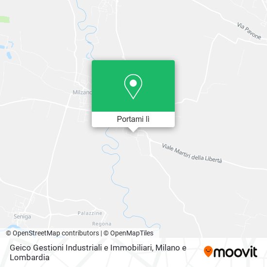 Mappa Geico Gestioni Industriali e Immobiliari