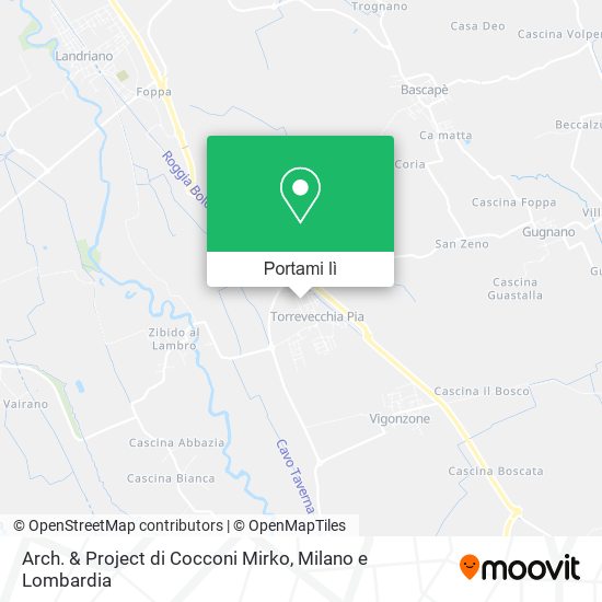 Mappa Arch. & Project di Cocconi Mirko