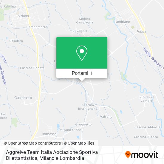 Mappa Aggreive Team Italia Aociazione Sportiva Dilettantistica